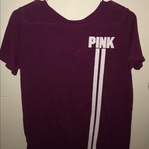 Maroon top from pink